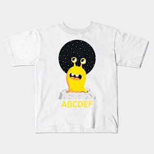 Cute Animal Cartoon Drawing Kids T-Shirt